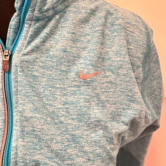 Blue running sweater woman Nike size M - Picture 3 of 8